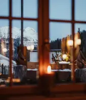 Winter view from the Hotel